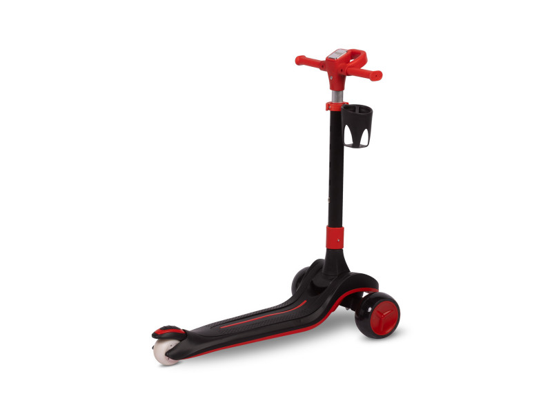 Самокат трехколесный Caretero (Toyz) Satura Black, Фото 3