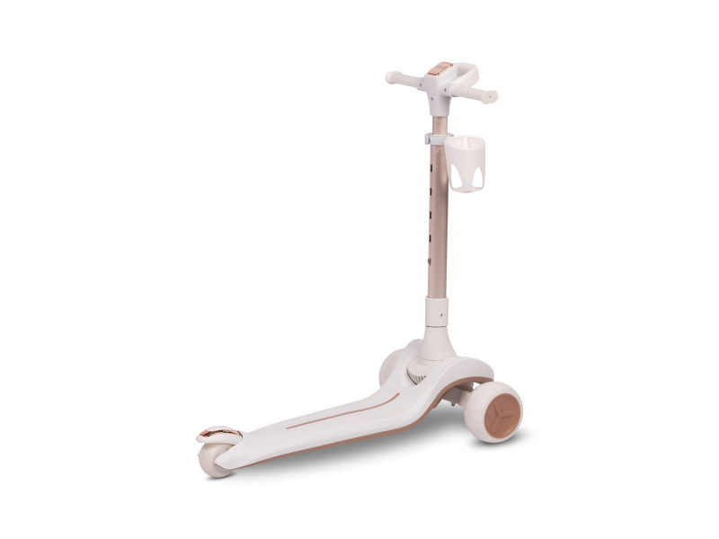 Самокат трехколесный Caretero (Toyz) Satura White, Фото 3
