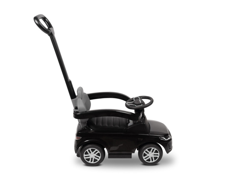 Машинка для катання Caretero (Toyz) LAND ROVER з батьківською ручкою Black, Фото 3