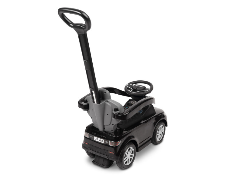 Машинка для катання Caretero (Toyz) LAND ROVER з батьківською ручкою Black, Фото 4
