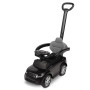 Машинка для катання Caretero (Toyz) LAND ROVER з батьківською ручкою Black