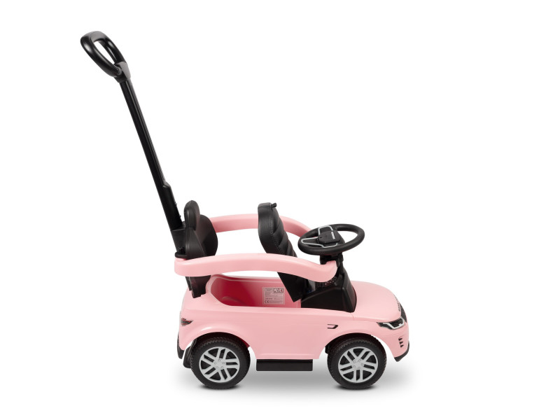Машинка для катання Caretero (Toyz) LAND ROVER з батьківською ручкою Pink, Фото 6