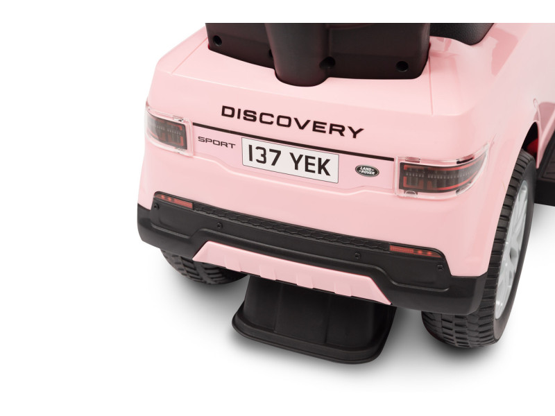 Машинка для катання Caretero (Toyz) LAND ROVER з батьківською ручкою Pink, Фото 7