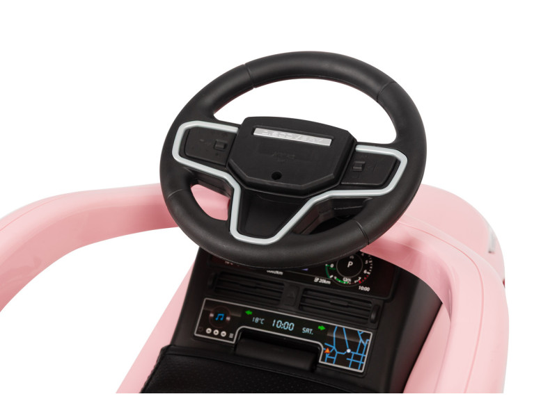 Машинка для катання Caretero (Toyz) LAND ROVER з батьківською ручкою Pink, Фото 8