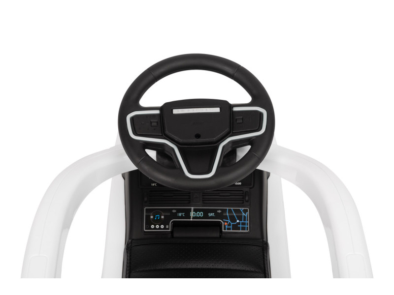 Машинка для катання Caretero (Toyz) LAND ROVER з батьківською ручкою White, Фото 6