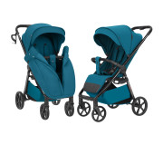 Прогулянкова коляска CARRELLO Bravo Carbon CRL-5530 Azure Blue Прогулянкова коляска CARRELLO Bravo Carbon CRL-5530 Azure Blue