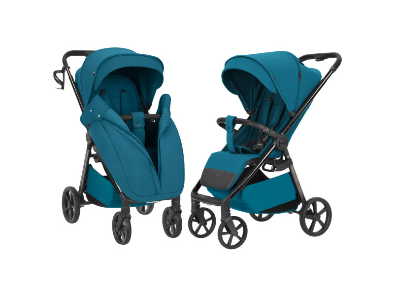 Прогулянкова коляска CARRELLO Bravo Carbon CRL-5530 Azure Blue, Фото 1