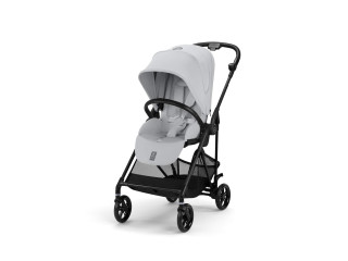 Коляска Melio Carbon Fog Grey (з бампером)