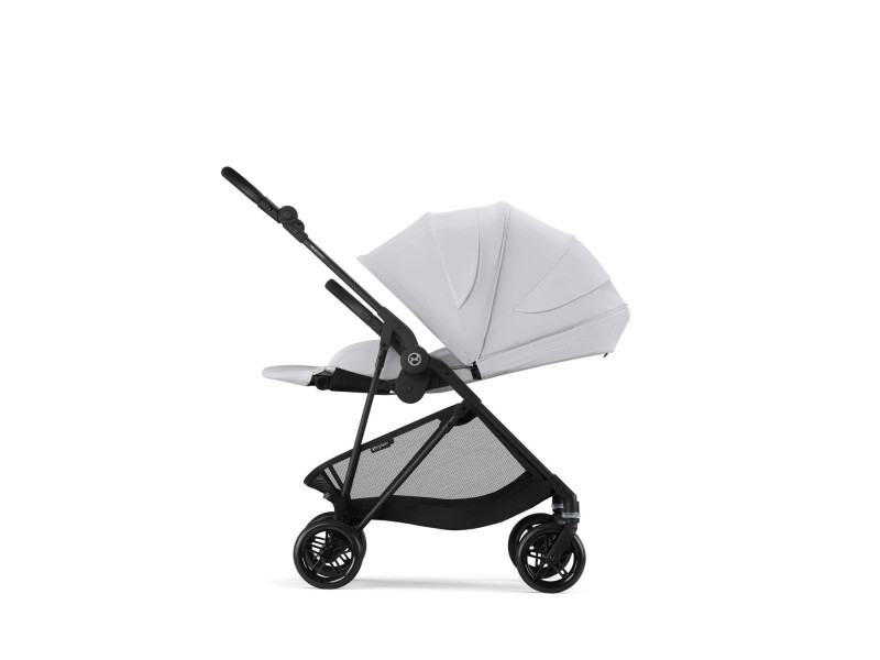 Коляска Melio Carbon Fog Grey (з бампером), Фото 4