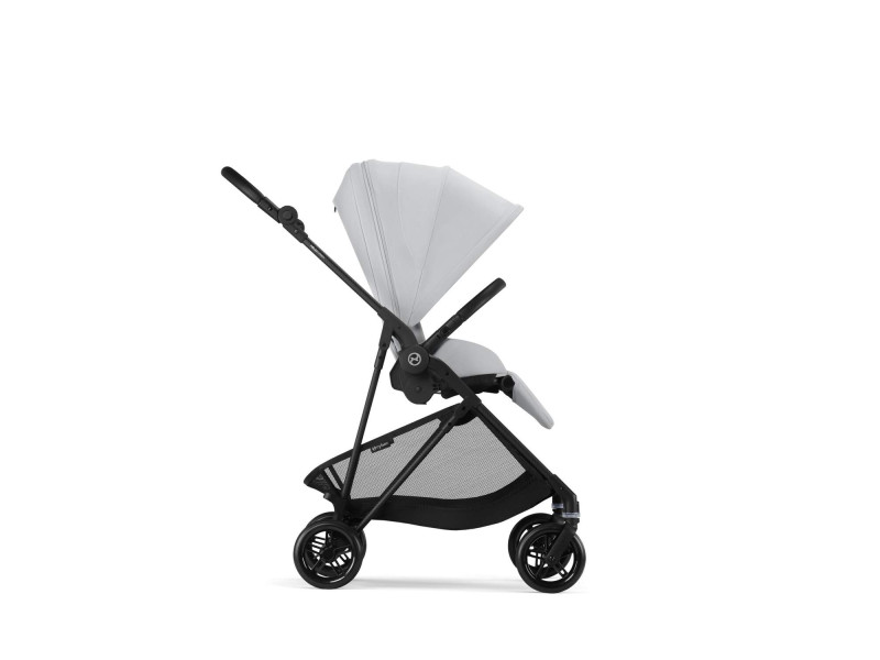 Коляска Melio Carbon Fog Grey (з бампером), Фото 5