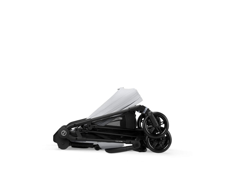 Коляска Melio Carbon Fog Grey (з бампером), Фото 8