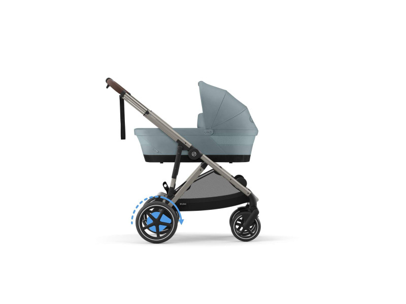 Коляска eGazelle S TPE Stormy Blue, Фото 1