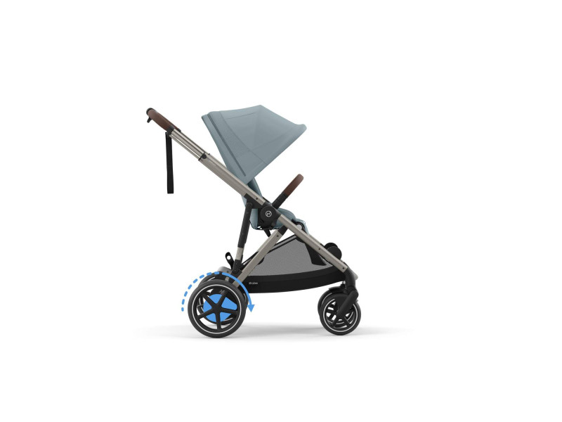 Коляска eGazelle S TPE Stormy Blue, Фото 8