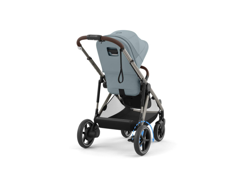 Коляска eGazelle S TPE Stormy Blue, Фото 9