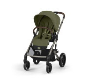 Коляска Balios S Lux TPE Moss Green (з бампером)