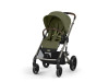 Коляска Balios S Lux TPE Moss Green (з бампером), Фото 9