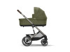 Коляска Balios S Lux TPE Moss Green (з бампером), Фото 11