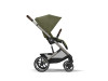 Коляска Balios S Lux TPE Moss Green (з бампером), Фото 12