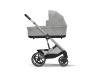 Коляска Balios S Lux SLV Stone Grey (з бампером), Фото 12