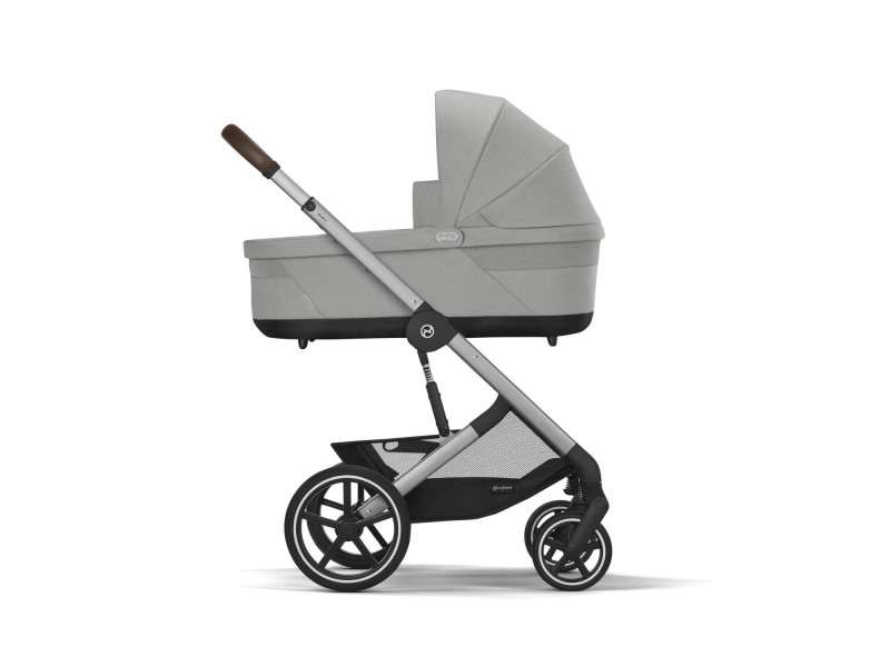 Коляска Balios S Lux SLV Stone Grey (з бампером), Фото 4