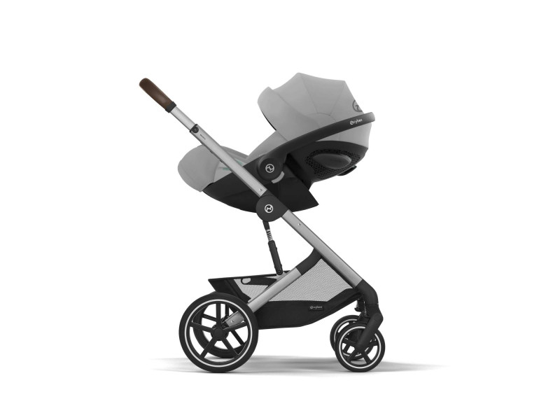 Коляска Balios S Lux SLV Stone Grey (з бампером), Фото 5