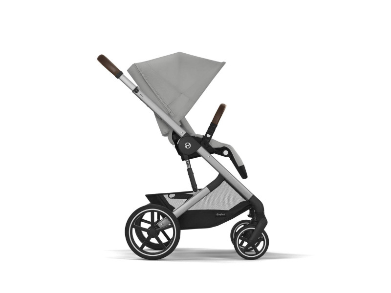 Коляска Balios S Lux SLV Stone Grey (з бампером), Фото 6