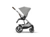 Коляска Balios S Lux SLV Stone Grey (з бампером), Фото 15