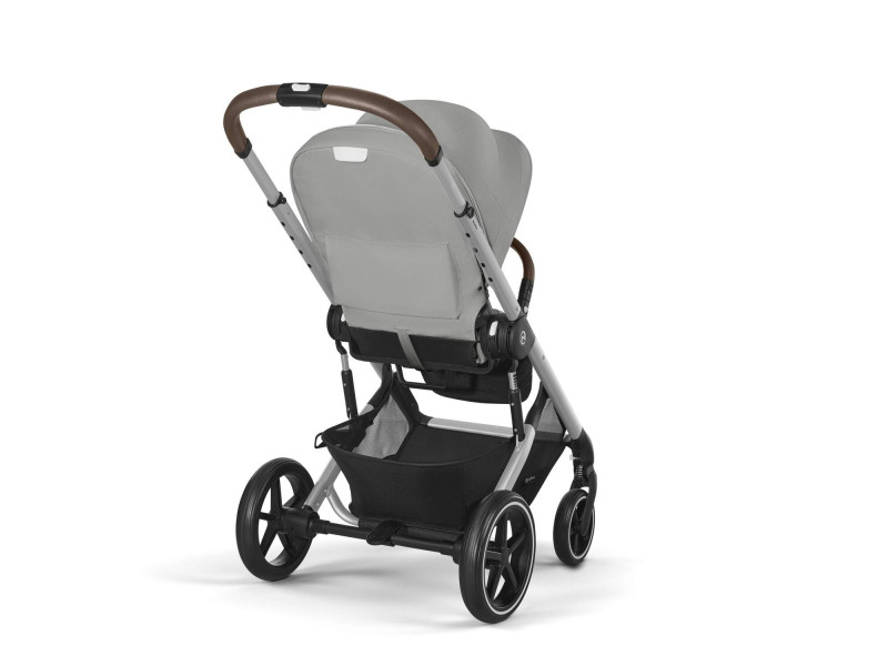 Коляска Balios S Lux SLV Stone Grey (з бампером), Фото 8