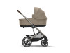 Коляска Balios S Lux TPE Almond Beige (з бампером), Фото 9