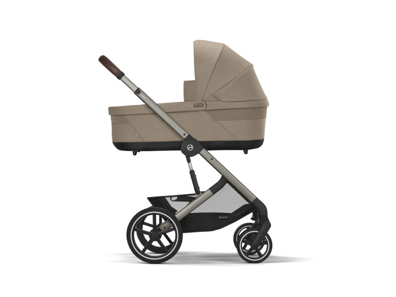 Коляска Balios S Lux TPE Almond Beige (з бампером), Фото 3