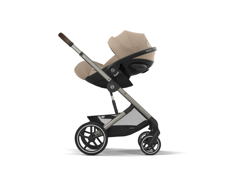 Коляска Balios S Lux TPE Almond Beige (з бампером), Фото 4