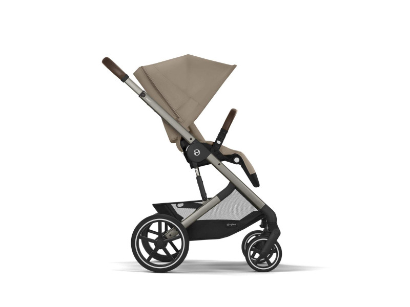 Коляска Balios S Lux TPE Almond Beige (з бампером), Фото 5