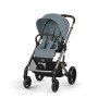 Коляска Balios S Lux TPE Stormy Blue (с бампером)