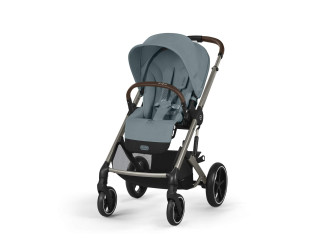 Коляска Balios S Lux TPE Stormy Blue (с бампером)