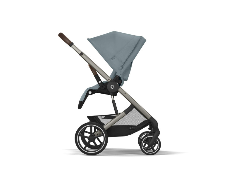 Коляска Balios S Lux TPE Stormy Blue (з бампером), Фото 6