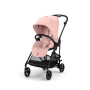 Коляска Melio Carbon Candy Pink (з бампером)