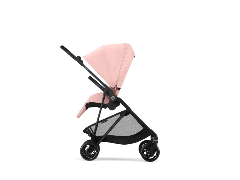 Коляска Melio Carbon Candy Pink (з бампером), Фото 5