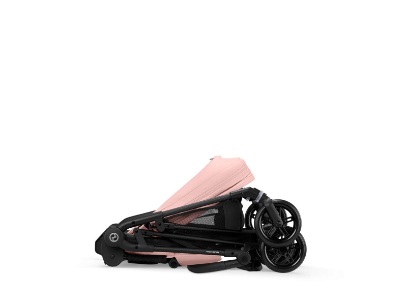 Коляска Melio Carbon Candy Pink (з бампером), Фото 7