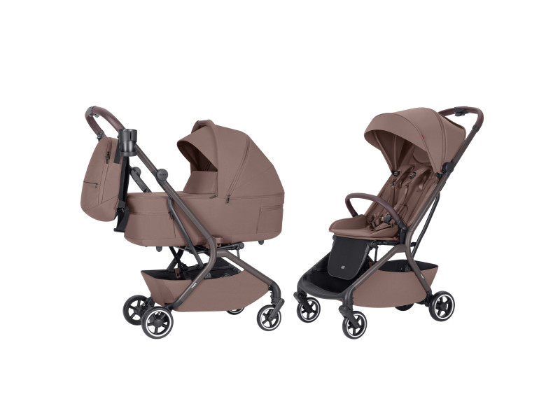 Коляска універсальна CARRELLO Magia CRL-6555 (2in1) Glace Pink /1/, Фото 1