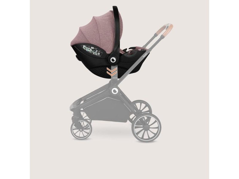 Детское автокресло Lionelo MOXIE I-SIZE PINK MAUVE, Фото 3