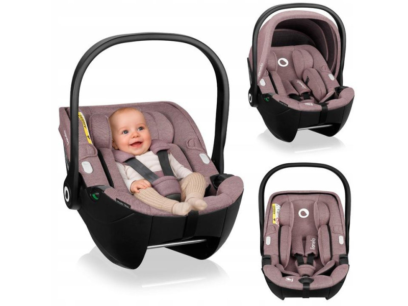 Детское автокресло Lionelo MOXIE I-SIZE PINK MAUVE, Фото 6