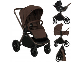 Універсальна коляска 3 в 1 Lionelo MIKA  PLUS 3IN1 MOCHA  MOUSSE