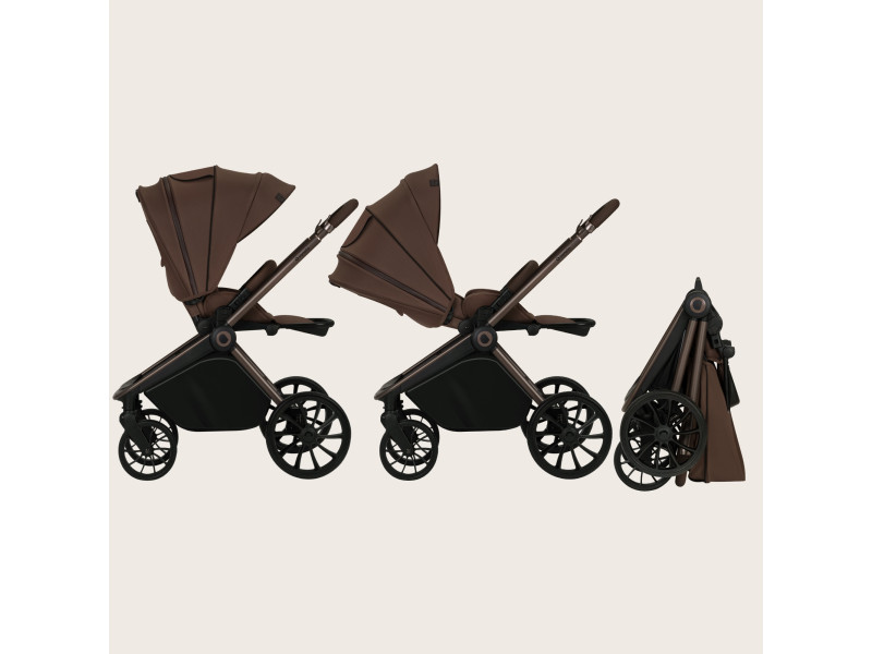 Універсальна коляска 2 в 1 Lionelo MIKA PLUS 2IN1 MOCHA MOUSSE, Фото 5