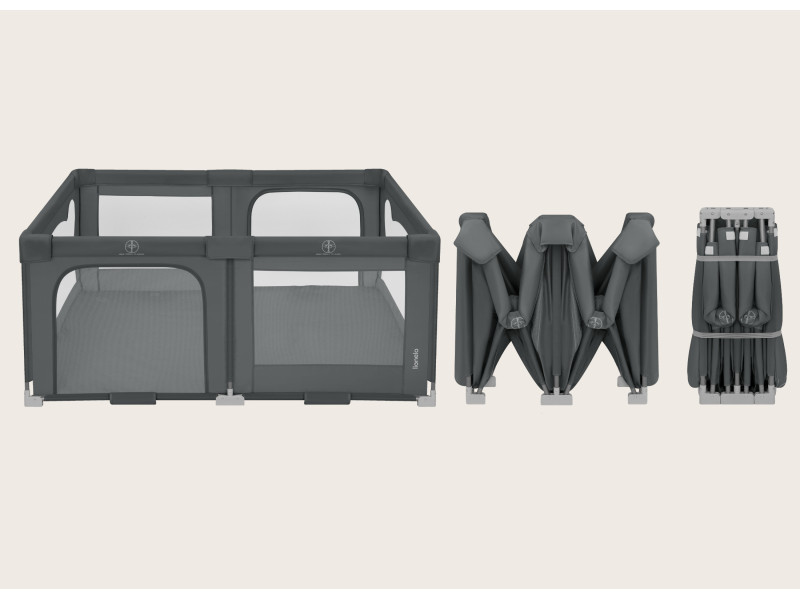 Манеж Lionelo FLORENCE EASY FOLD GREY GRAPHITE, Фото 4