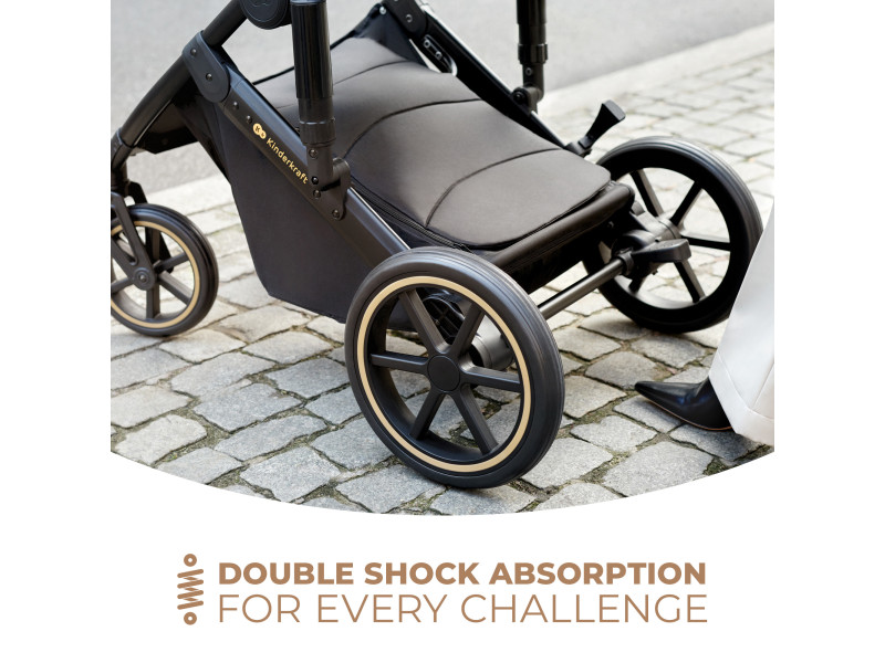 Універсальна коляска 2 в 1 Kinderkraft Prime 2 Shadow Grey (KSPRIM02GRY2000), Фото 4
