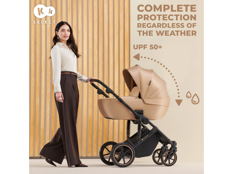 Універсальна коляска 2 в 1 Kinderkraft Prime 2 Shadow Grey (KSPRIM02GRY2000), Фото 6