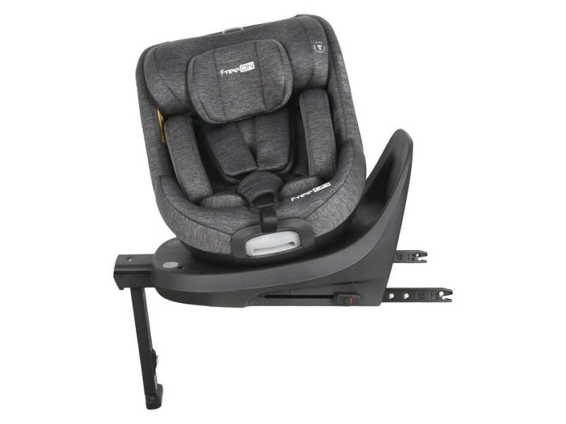 Автокрісло FreeON LOTUS поворотність 360°  i-size 40-125 см, сірий, Фото 6