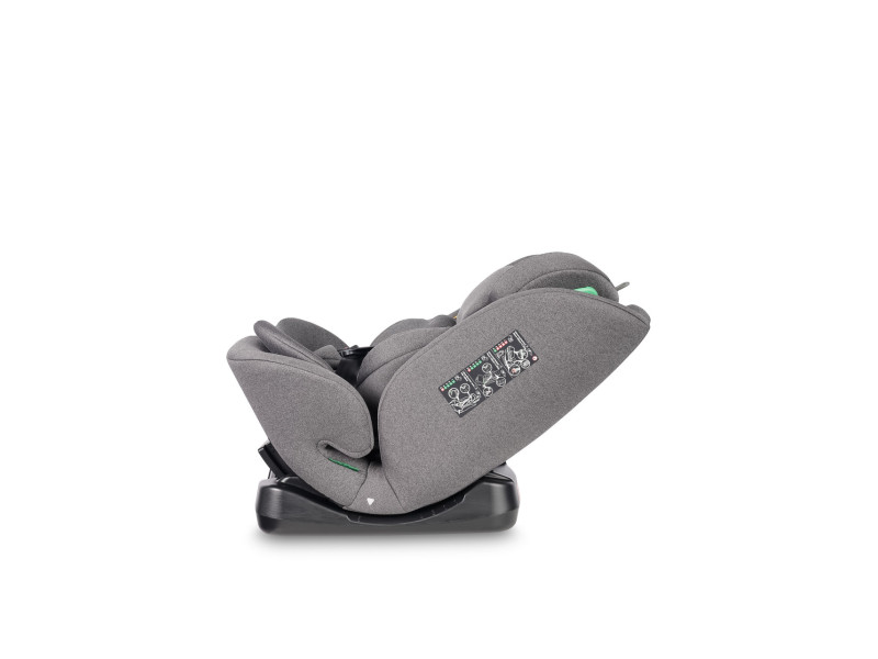 Автокрісло Caretero Mundi I-SIZE (від 40 см до 150 см) Grey, Фото 6