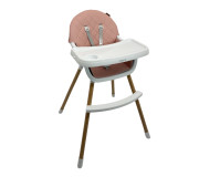 Стілець для годування дитини 2 в 1 VELANO Evo, pink