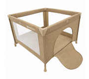 Манеж дитячий квадратний VELANO Cubo, beige